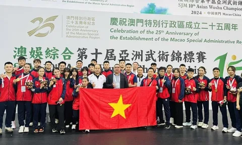 Giải Wushu vô địch châu Á 2024: Việt Nam giành 3 huy chương vàng