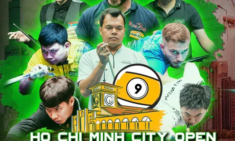 Dàn sao Pool thế giới “đổ bộ” Ho Chi Minh City Open 2024