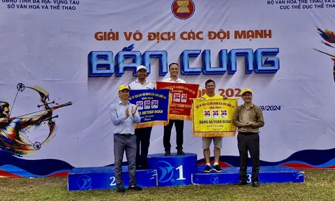 Giải vô địch các đội mạnh Bắn cung Quốc gia 2024: Hà Nội nhất toàn đoàn