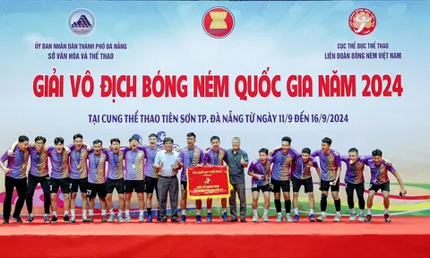 Nữ Hà Nội và nam TP.HCM giành ngôi vô địch giải Bóng ném quốc gia 2024