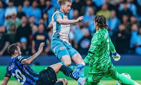 Huấn luyện viên Pep Guardiola ca ngợi Inter Milan, lo lắng với chấn thương của De Bruyne
