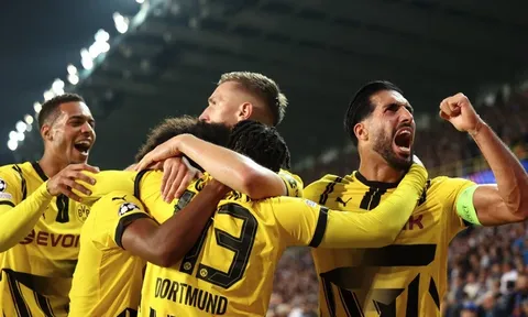 "Ngôi sao" 20 tuổi tỏa sáng, Dortmund thắng đậm ở Champions League