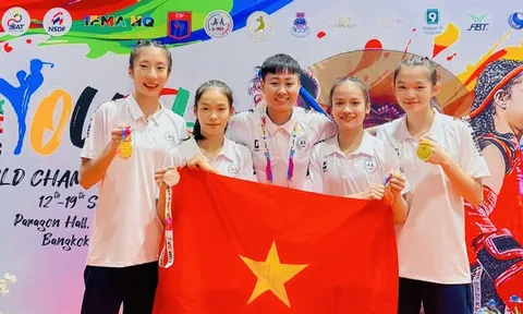 Việt Nam giành huy chương vàng tại giải vô địch Muay trẻ thế giới 2024