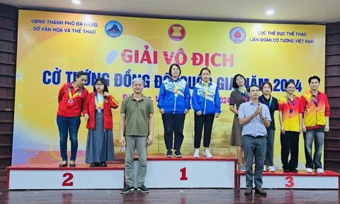 Giải cờ Tướng vô địch đồng đội quốc gia 2024: Thành phố Hồ Chí Minh áp đảo ở nội dung cờ Chớp và cờ Nhanh nam, nữ