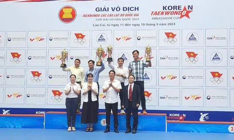 Thành phố Hồ Chí Minh 1 dẫn đầu giải vô địch Taekwondo các câu lạc bộ 2024