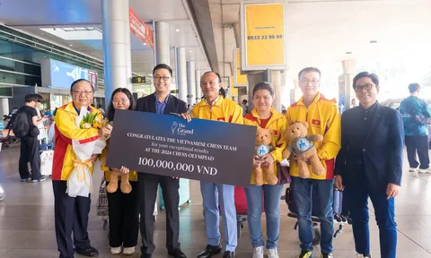 Đội tuyển cờ Vua Việt Nam kết thúc chuyến du đấu Olympiad 2024