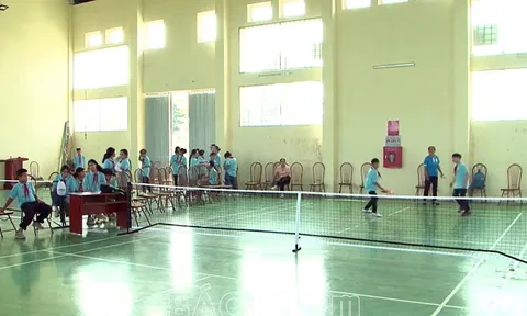 Huyện Thanh Liêm tập huấn kỹ thuật chơi môn thể thao Pickleball 