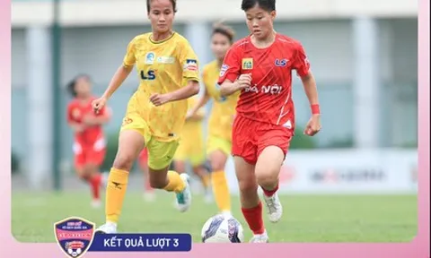 Lượt trận thứ ba giải Bóng đá U19 nữ Quốc gia - Cúp Acecook 2024: Hà Nội thắng nghẹt thở