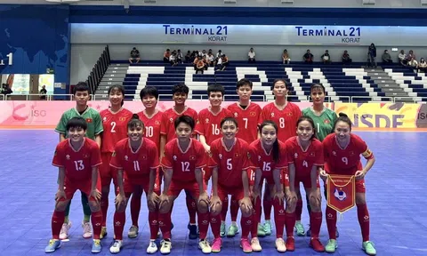 Đội tuyển futsal nữ Việt Nam mở ra cơ hội tranh vô địch tại NSDF Women’s Futsal Championship 2024