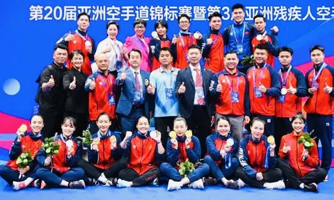 Karate Việt Nam giành suất dự giải vô địch đồng đội thế giới 2024