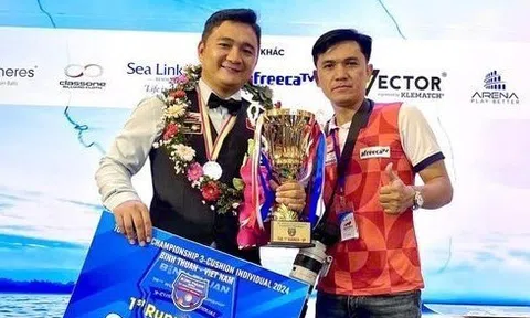 Giải Billiards Championship 2024: Trần Thanh Lực giành ngôi á quân