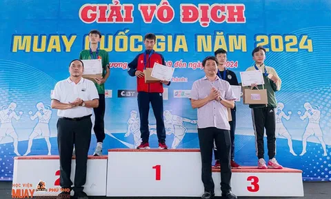 Hà Nội dẫn đầu giải Muay toàn quốc 2024
