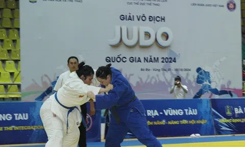 310 vận động viên tranh tài giải vô địch Judo quốc gia 2024