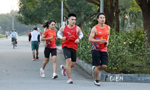 Các runner sẵn sàng cho giải Chạy Báo Bắc Giang mở rộng năm 2024