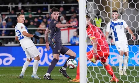 Vòng bảng Nations League 2024-2025: Đội tuyển Anh giành trọn 3 điểm