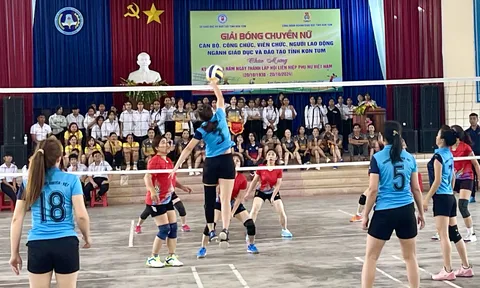 Giải Bóng chuyền nữ ngành Giáo dục và Đào tạo tỉnh Kon Tum