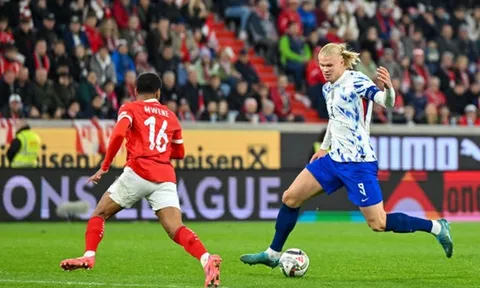 Erling Haaland gây thất vọng trong thảm bại của đội tuyển Na Uy