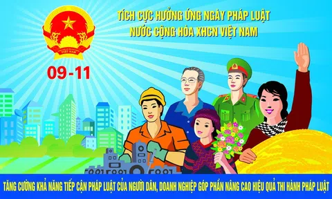 Tổ chức các hoạt động hưởng ứng Ngày Pháp luật nước Cộng hòa XHCN Việt Nam năm 2024