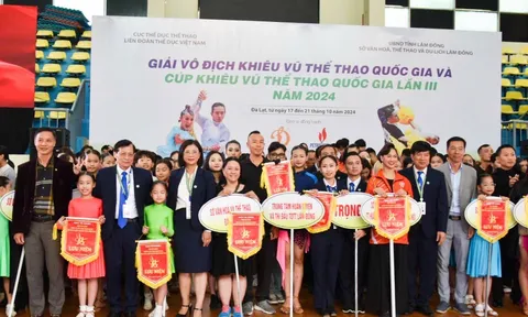 Hơn 900 vận động viên tranh tài giải vô địch Khiêu vũ Thể thao Quốc gia và Cúp Khiêu vũ Thể thao Quốc gia lần III - 2024