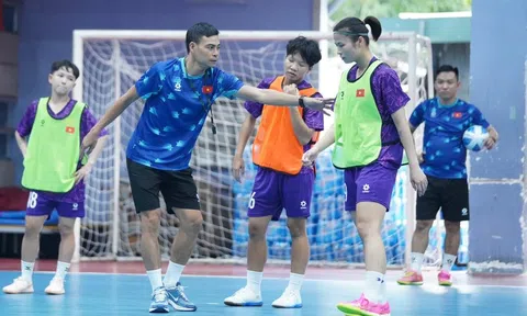 Giải Futsal nữ Đông Nam Á 2024: Đội tuyển Futsal nữ Việt Nam gặp Myanmar trận ra quân