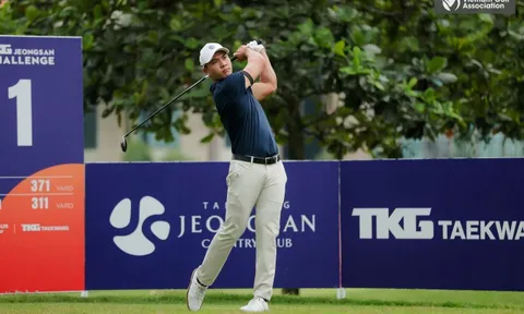 Vòng 1 Chặng 3 giải Golf TKG Jeongsan Challenge 3rd Leg: Trương Trí Quân và Trần Lê Duy Nhất cùng dẫn đầu