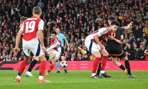 Vòng 3 Champions League: Arsenal giành trọn 3 điểm trên sân nhà