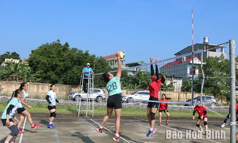 Giải vô địch Bóng chuyền tỉnh Hòa Bình năm 2024