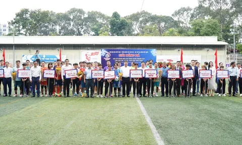 Press Cup 2024: Sôi nổi ngày hội bóng đá những người làm báo tại khu vực phía Nam