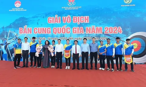 Gần 200 vận động viên tranh tài tại giải vô địch Bắn cung quốc gia 2024
