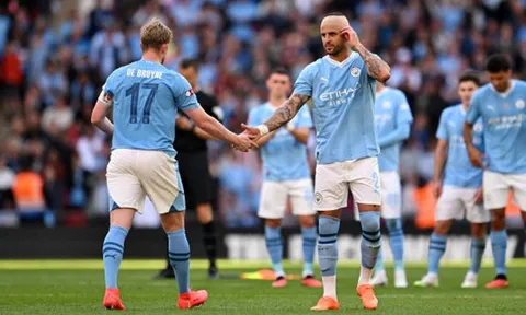 Man City vắng một loạt trụ cột trong trận tiếp đón Southampton