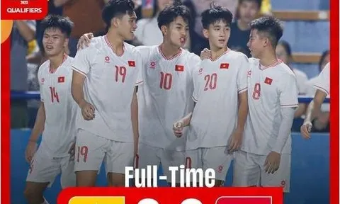 Vòng loại U17 châu Á 2025: Chiến thắng nhọc nhằn của U17 Việt Nam