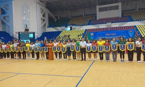 Hơn 1.400 vận động viên tranh tài Hội khỏe Công nhân viên chức lao động quận Ba Đình năm 2024