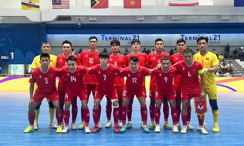 Giải vô địch Futsal Đông Nam Á 2024: Đội tuyển Việt Nam thắng trận ra quân