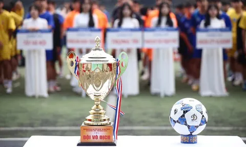 Khởi tranh Giải Bóng đá học sinh THPT Hà Nội - Báo An ninh Thủ đô 2024