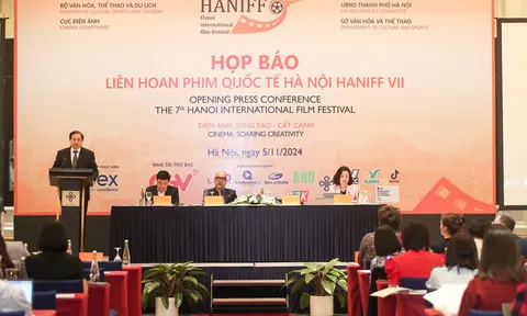 Họp báo công bố Liên hoan phim quốc tế Hà Nội lần thứ VII: “Điện ảnh: Sáng tạo - Cất cánh”