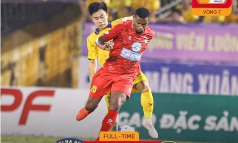 Vòng 7 V.League 2024-2025: Thanh Hóa giành lại ngôi đầu, Hà Tĩnh vẫn bất bại