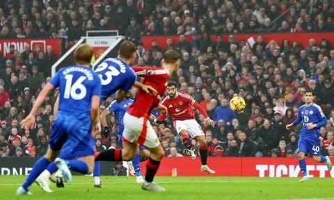 Man United lập kỷ lục đáng quên ở Premier League sau trận thắng Leicester City