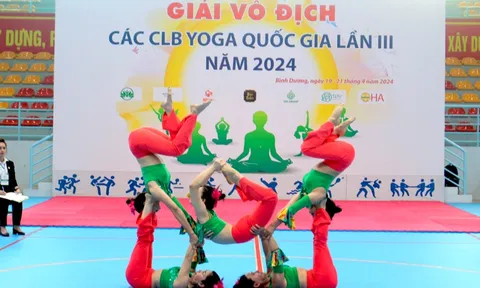 Giải vô địch Yoga quốc gia lần thứ VI năm 2024: Hơn 130 vận động viên tham gia tranh tài
