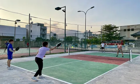 Phong trào chơi Pickleball phát triển mạnh ở Khánh Hòa
