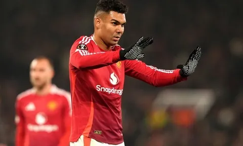 Casemiro của Man United lập kỷ lục đáng quên tại Premier League