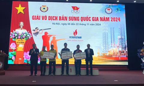 Hà Nội nhất toàn đoàn giải vô địch Bắn súng quốc gia năm 2024