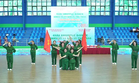 Khai mạc giải Shuffle dance, Khiêu vũ và Dân vũ thể thao toàn quốc năm 2024