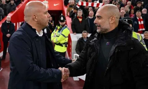 Huấn luyện viên Slot tin đồng nghiệp Pep Guardiola sớm vực dậy Man City