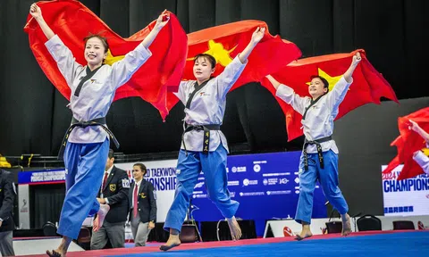 Võ sĩ Châu Tuyết Vân giành huy chương vàng thứ hai tại giải vô địch Quyền Taekwondo thế giới 2024