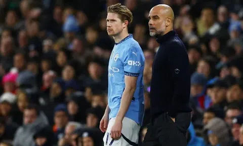 Huấn luyện viên Pep Guardiola bác bỏ tin đồn mâu thuẫn với De Bruyne