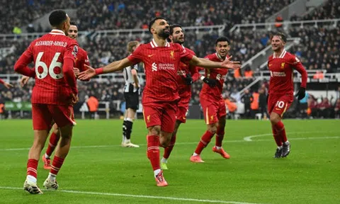 Salah thiết lập kỷ lục mới ở Premier League trong trận hòa của Liverpool