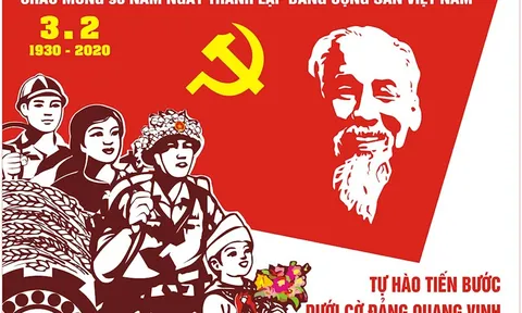 Triển lãm tranh cổ động tuyên truyền kỷ niệm 95 năm Ngày thành lập Đảng Cộng sản Việt Nam 
