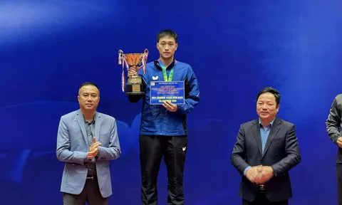 Giải Bóng bàn các cây vợt xuất sắc quốc gia 2024: Mỹ Trang và Anh Tú giành huy chương vàng