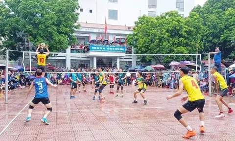 Bóng chuyền - môn thể thao góp phần gắn kết cộng đồng ở Hòa Bình