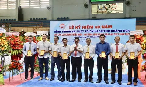 Karatedo Khánh Hòa kỷ niệm 40 năm hình thành và phát triển 